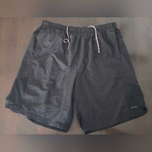 Skora Quick Dry Athletic Shorts Men's Size XL Black